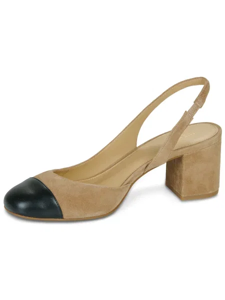 Pantofi Michael Michael Kors cu perle bej