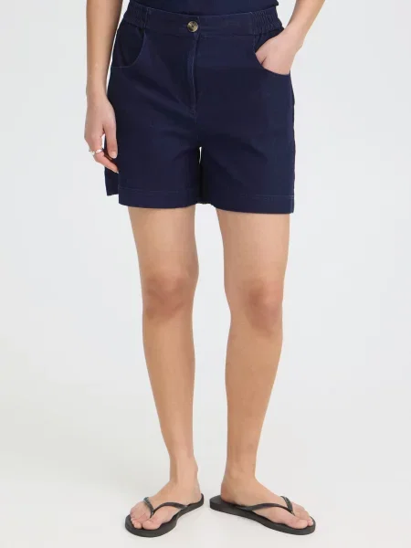 ICHI Jeans închis albastru