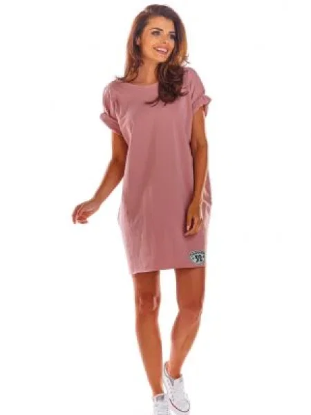 Sukienka mini Infinite You różowa