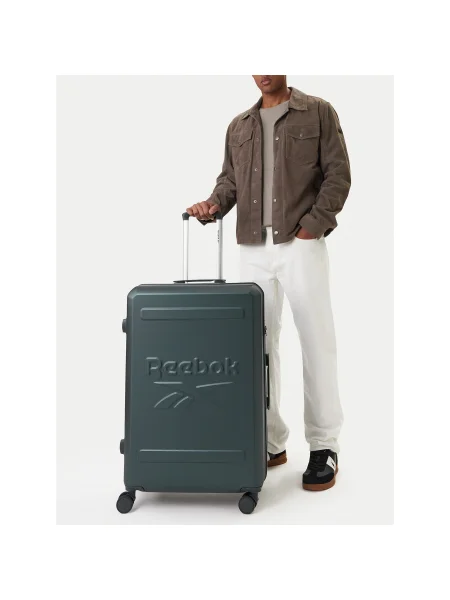 Reebok Valiză mare GREEN verde