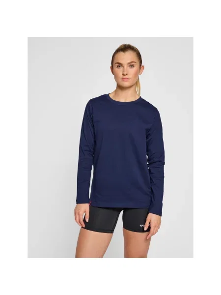 Koszulka fitness Hummel Red Heavy z długim rękawem czerwona