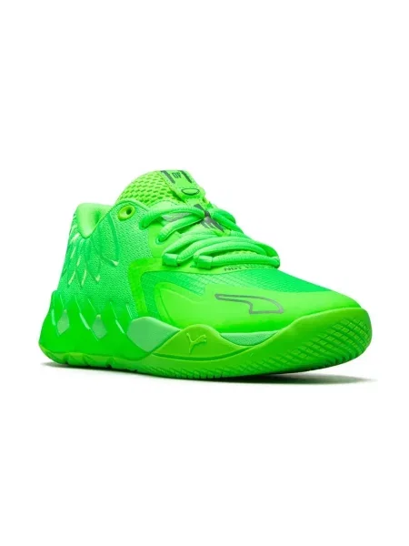 Sneakersy dziecięce Puma zielone