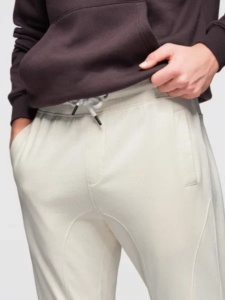 Ombre BASIC jogger tepláky krémové hnědé