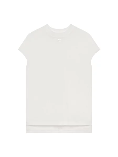 Koszulka Courreges biała