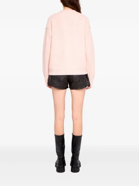 Жилетка Zadig&voltaire със сърца розово