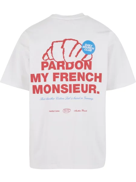 Another Cotton Lab Tricou alb