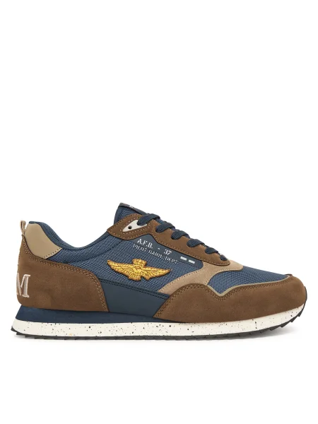 Маратонки Aeronautica Militare SNEAKERS мъжки кафяво