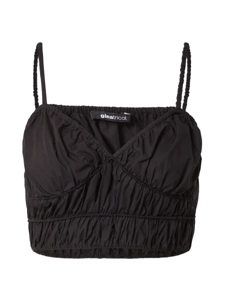 Gina Tricot Top Sanna' negru