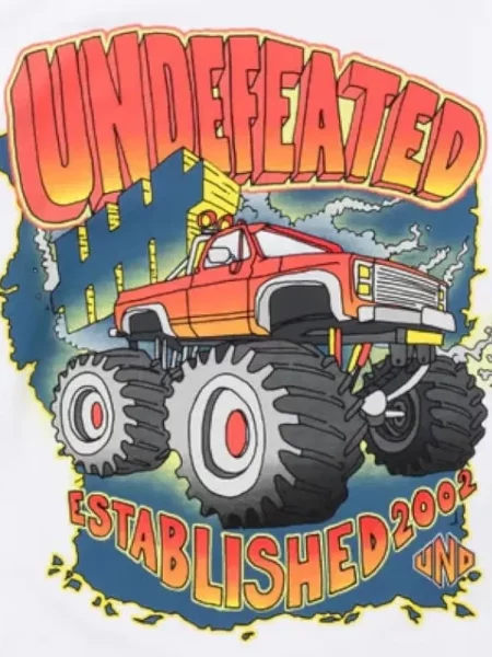 Hosszú póló Undefeated fehér