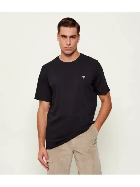GUESS Tricou | negru