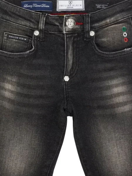 Szorty dziecięce Philipp Plein czarne
