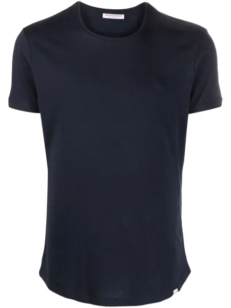 Tricou Orlebar Brown scurt albastru