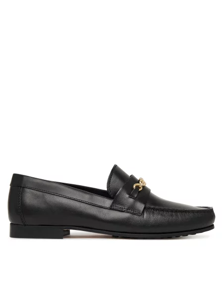 TOMMY HILFIGER Mokasini črna