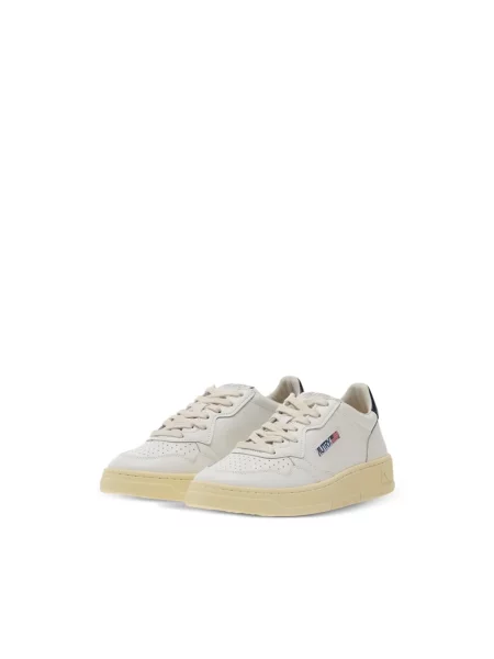 Sneakers Autry Medalist Low Wom White/ Space EUR 40 niebieskie