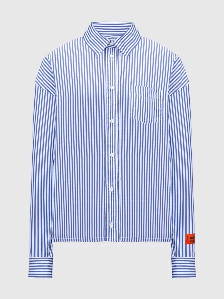 Рубашка Heron Preston в полоску синяя