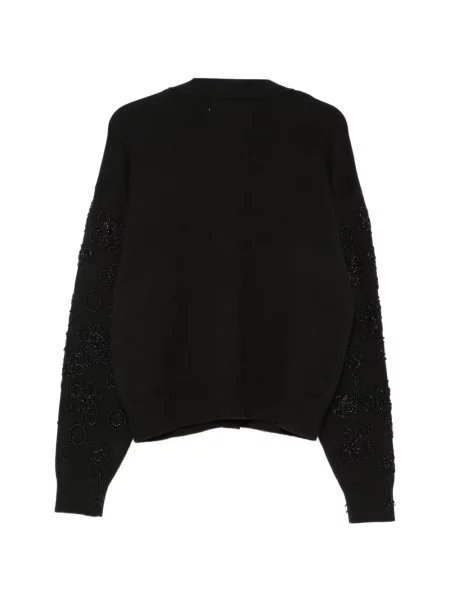 Gėlėtas kardiganas Cynthia Rowley juoda
