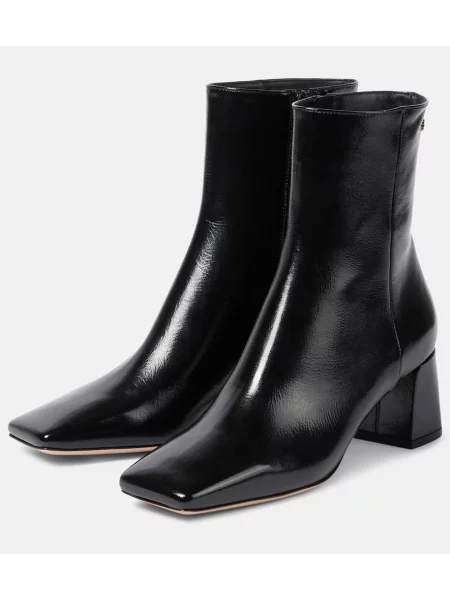 Cizme scurte Gianvito Rossi din piele negru