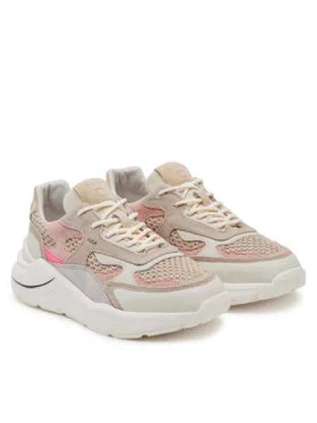 D.A.T.E. Sneakersy Fuga  hnědá