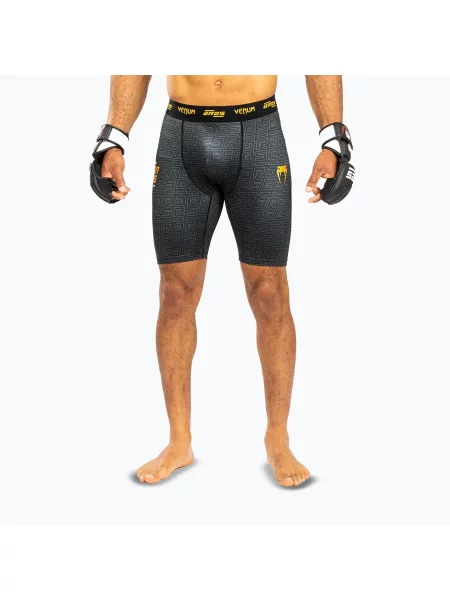 Spodenki treningowe Venum X Ares Vale Tudo black/gold czarne