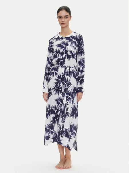 DKNY Рокля тип риза тъмносин