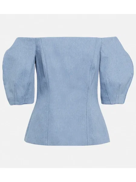 Top Gabriela Hearst albastru