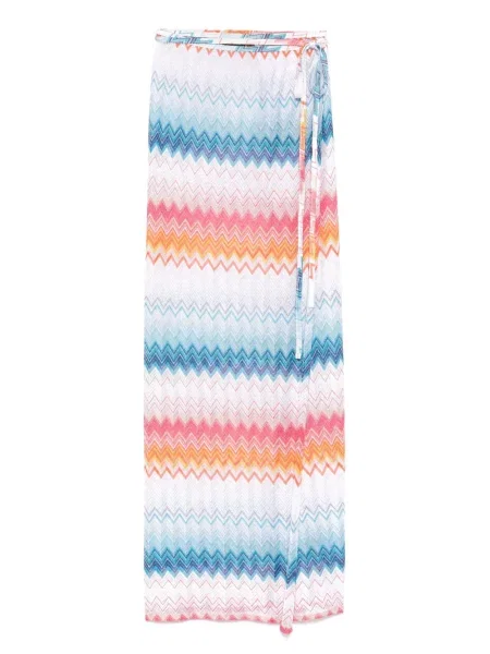 Fusta maxi Missoni albastru