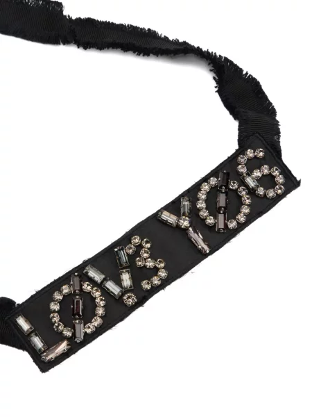 Colier Red(v) negru
