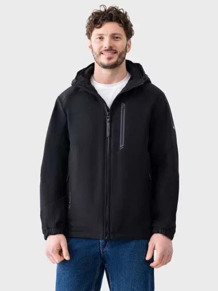 Демісезонна куртка AVECS чорний