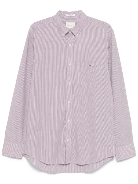 Cămașă Gant cu dungi roșu