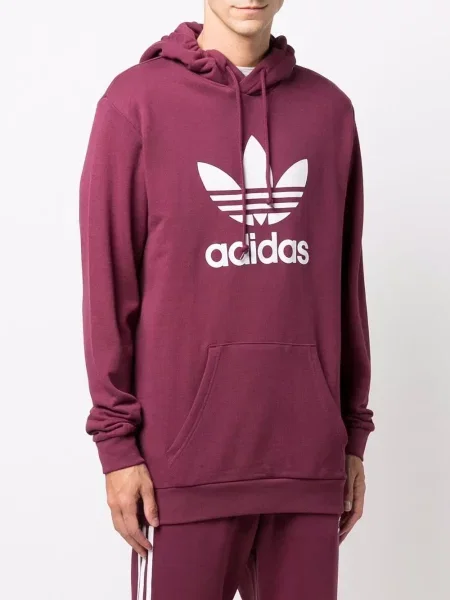 Hanorac cu glugă Adidas roz