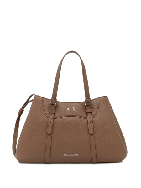 Geantă Armani Exchange maro