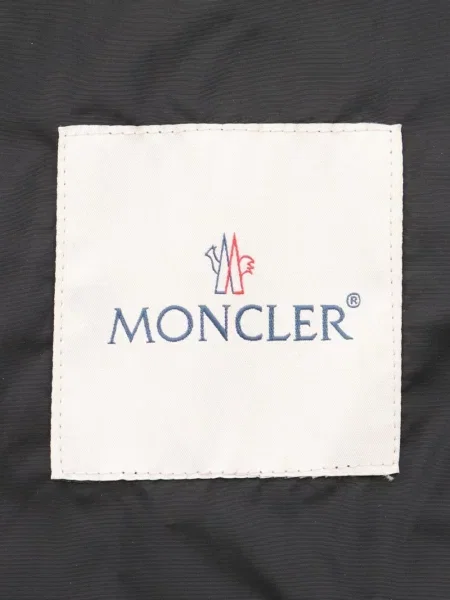 Geacă Moncler cu glugă negru