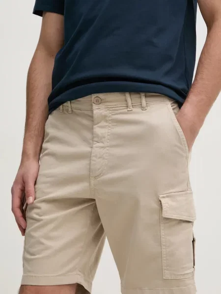 Къс панталон Pepe Jeans SEASONAL CARGO SHORT бежово