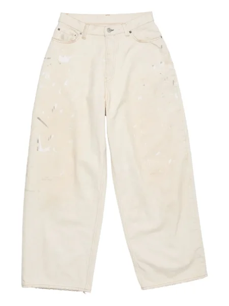 Blugi Acne Studios alb