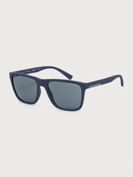 Armani Exchange okulary przeciwsłoneczne niebieskie