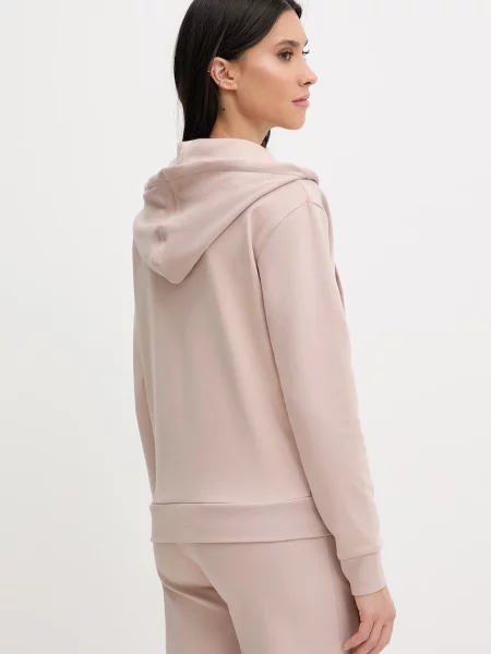 BOSS bluză lounge Shiny B Jacket H. bej