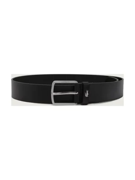 Lacoste De piele curea negru