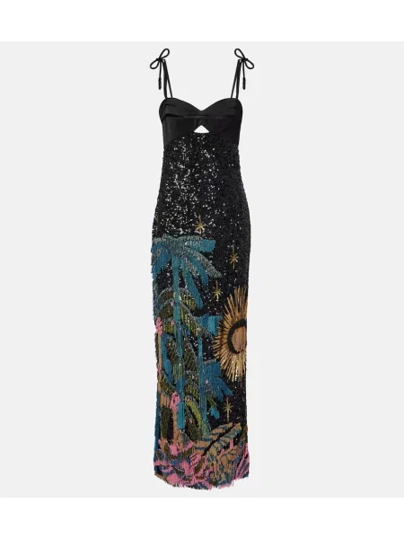 Rochie Johanna Ortiz de mătase negru