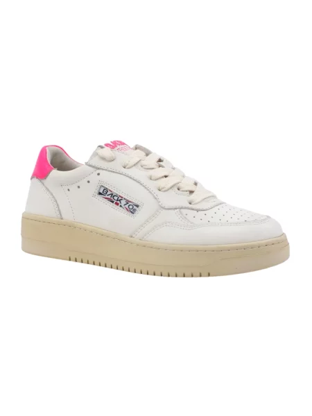 Sneakersy Back70 skórzane białe