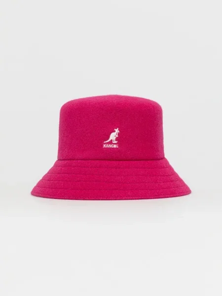 Klobouk Kangol vlněný fialová