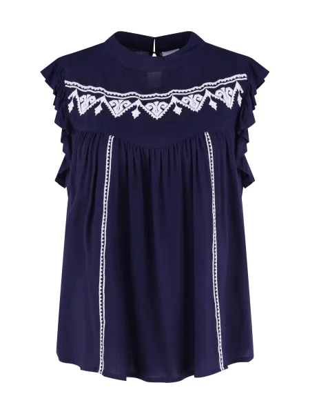 LASCANA Bluza mornarska bela