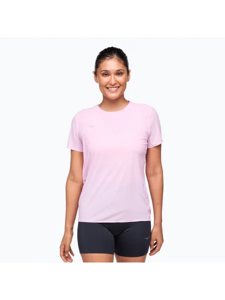 Tricou de alergare pentru femei HOKA Airolite Run roz