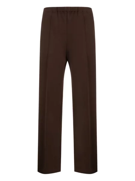 Pantaloni Miu Miu cu dungi maro