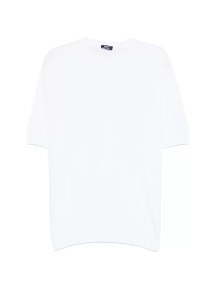 Scurt tricou Barba alb
