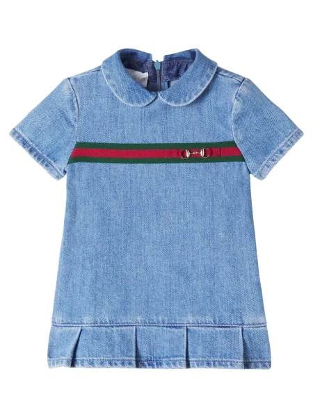 Gyerek denim ruha Gucci kék