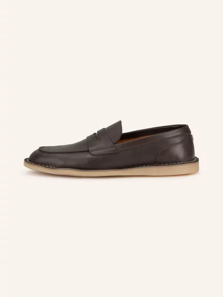 Dolce & Gabbana Penny Mokasíny Dorada tmavě hnědá