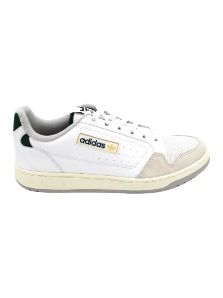 Sneakersy Adidas zamszowe białe