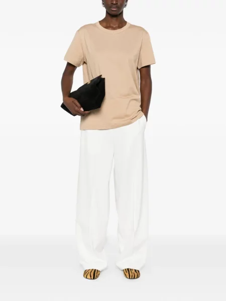 Pantaloni Fabiana Filippi alb