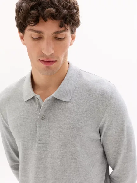 Polo majica Celio siva