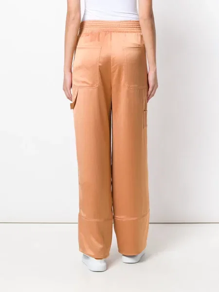 Pantaloni Off-white alb